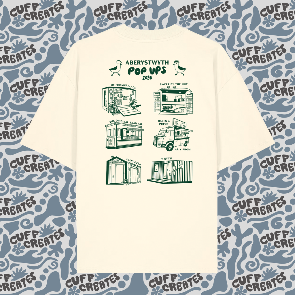Cuff Creates Aber Pop Up Oversized Tee