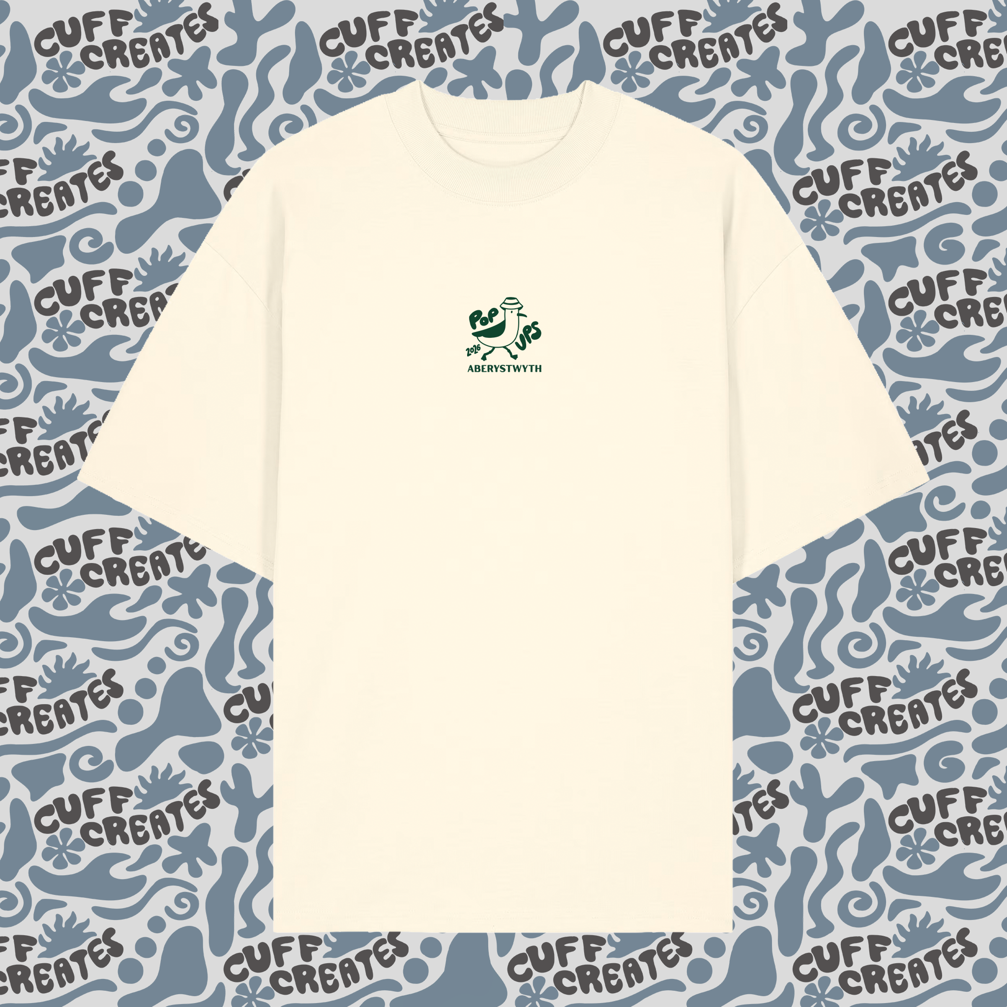 Cuff Creates Aber Pop Up Oversized Tee