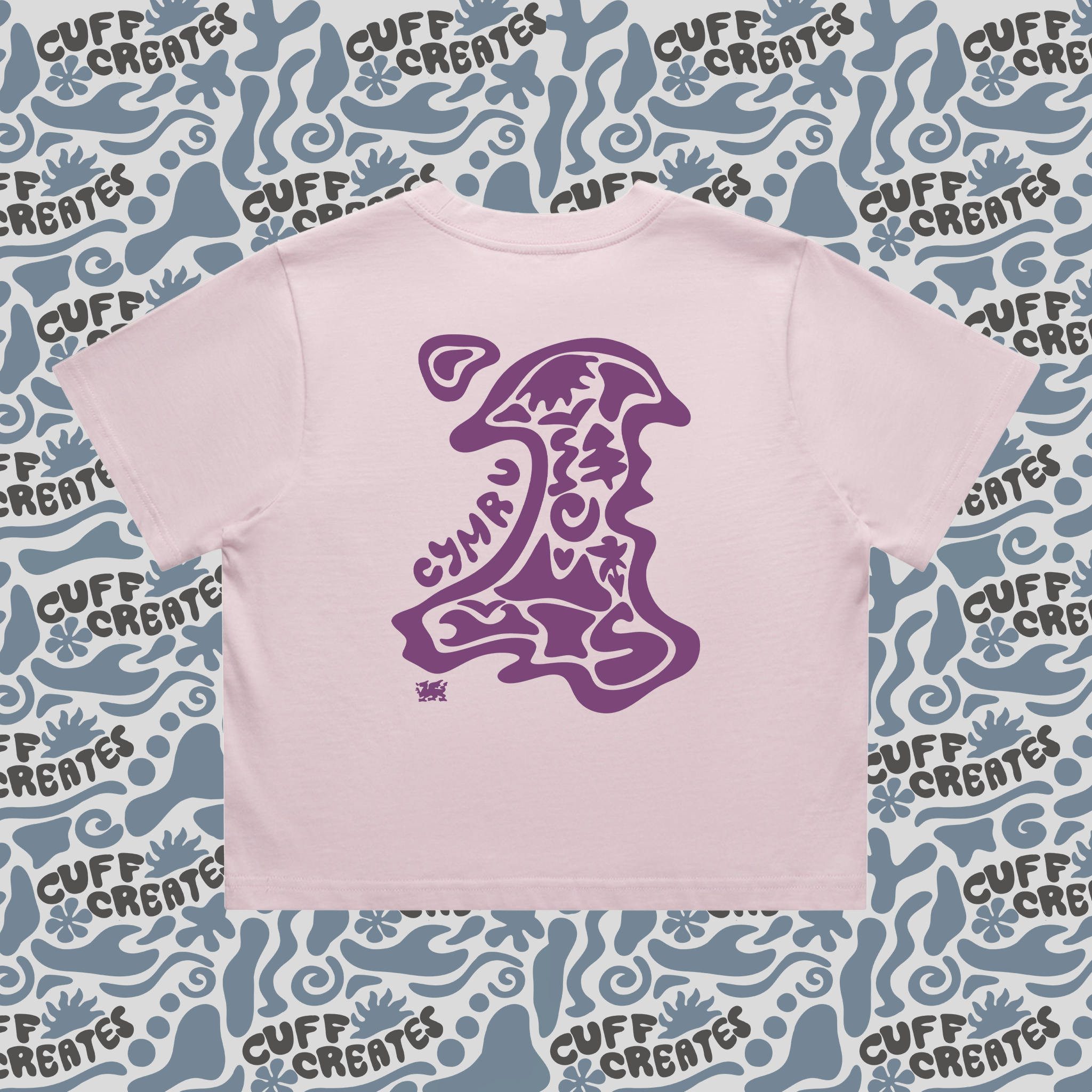 Cuff Creates Cymru Crop Top