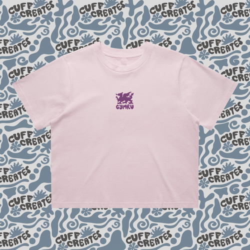 Cuff Creates Cymru Crop Top