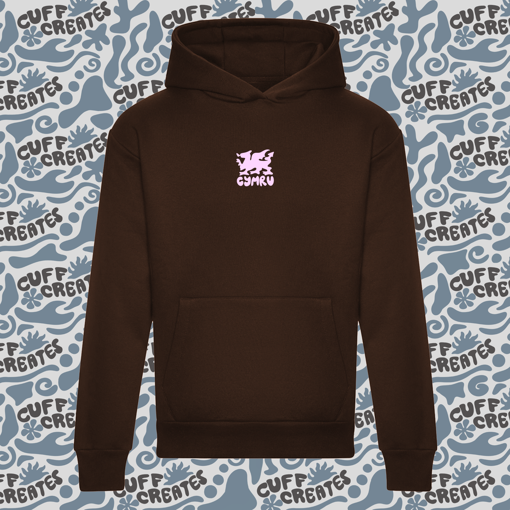 Cuff Creates Brown Cymru Hoodie