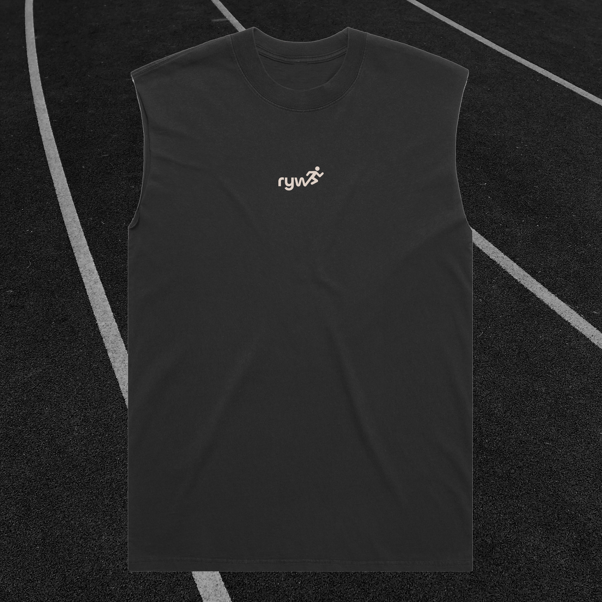 RYW Cotton Cut Off Vest