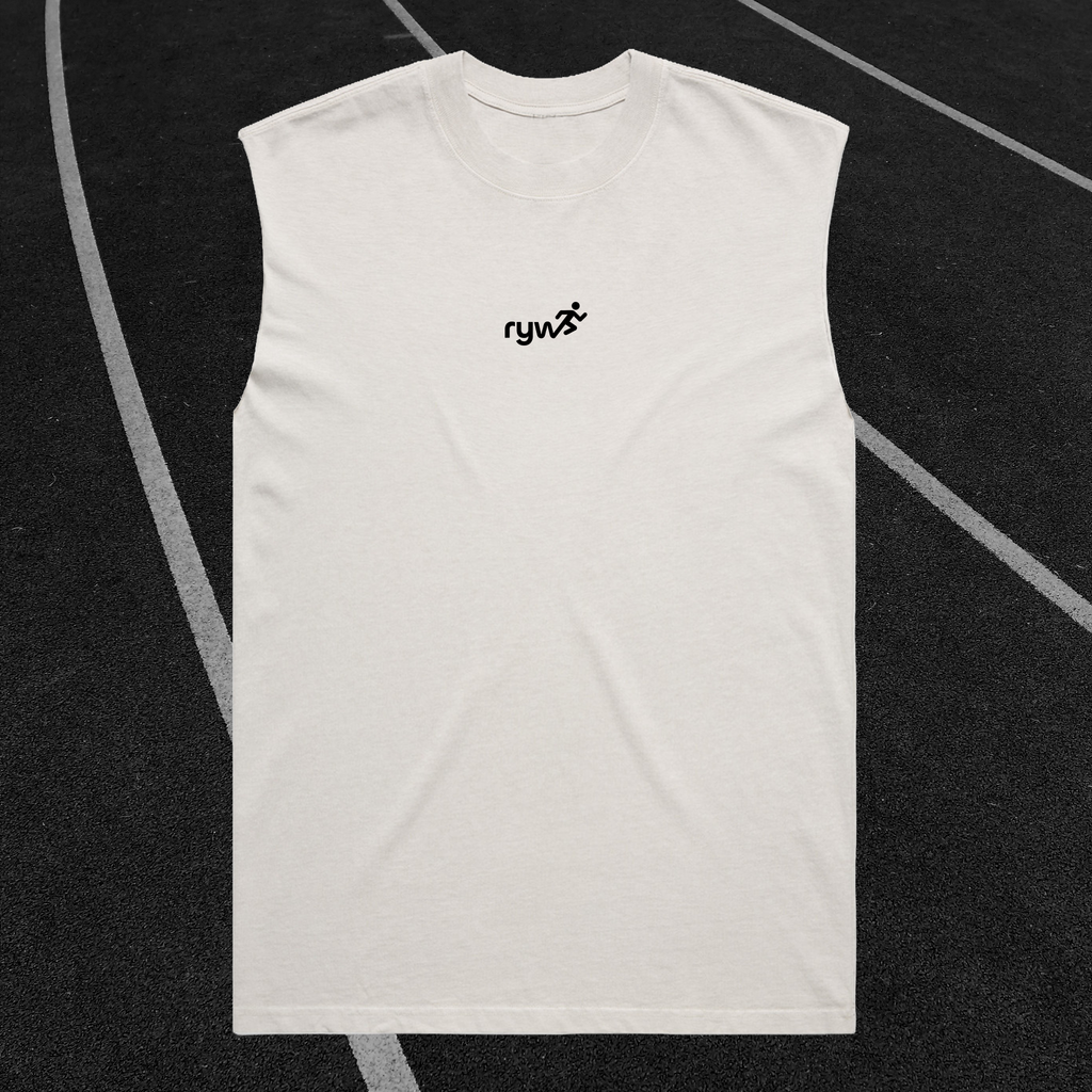 RYW Cotton Cut Off Vest