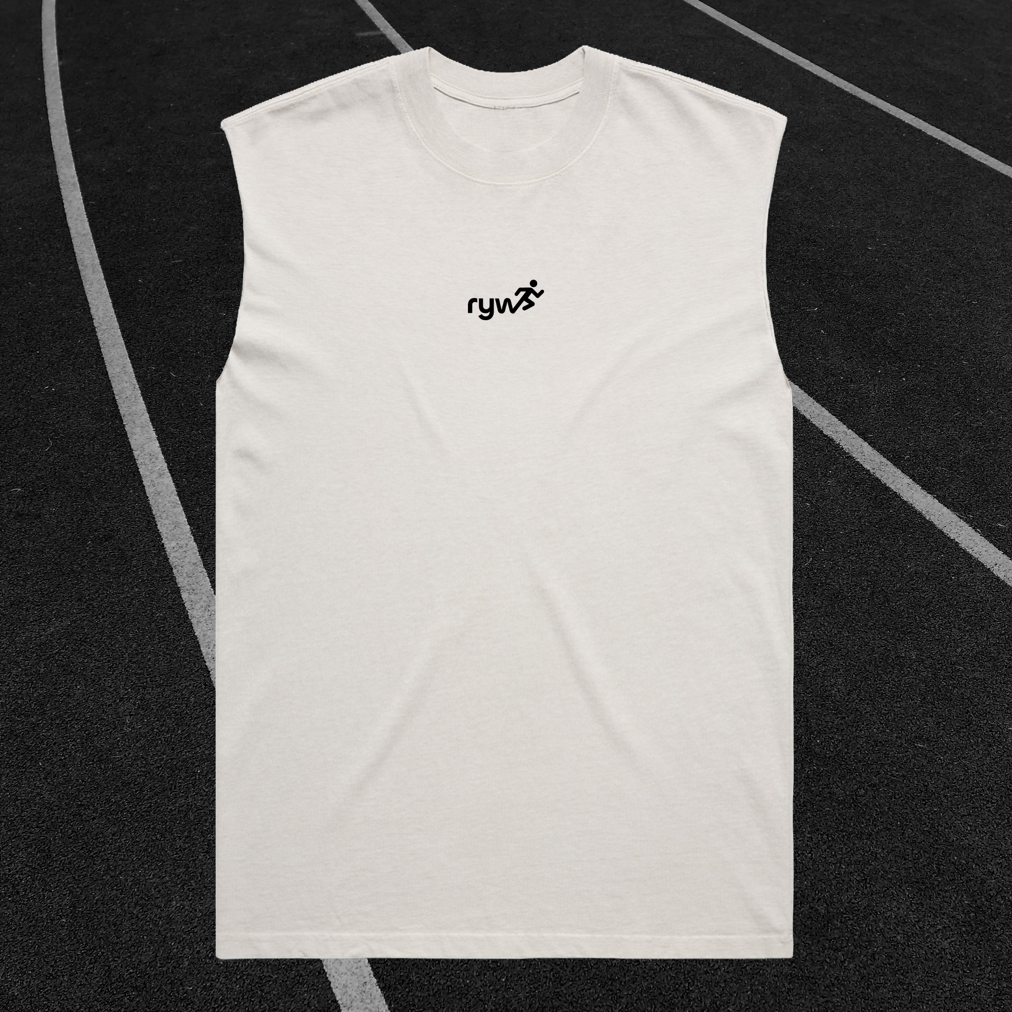 RYW Cotton Cut Off Vest