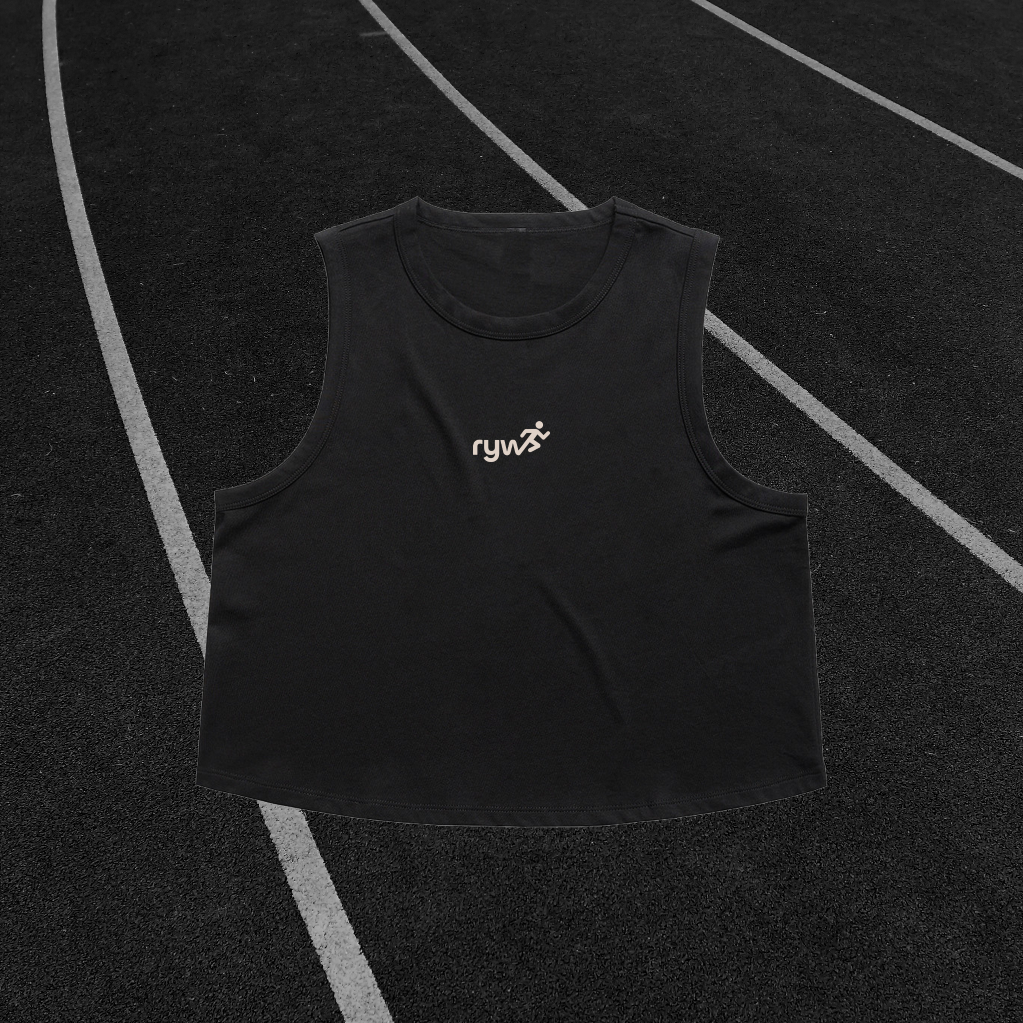 RYW Cotton Womens Crop Vest