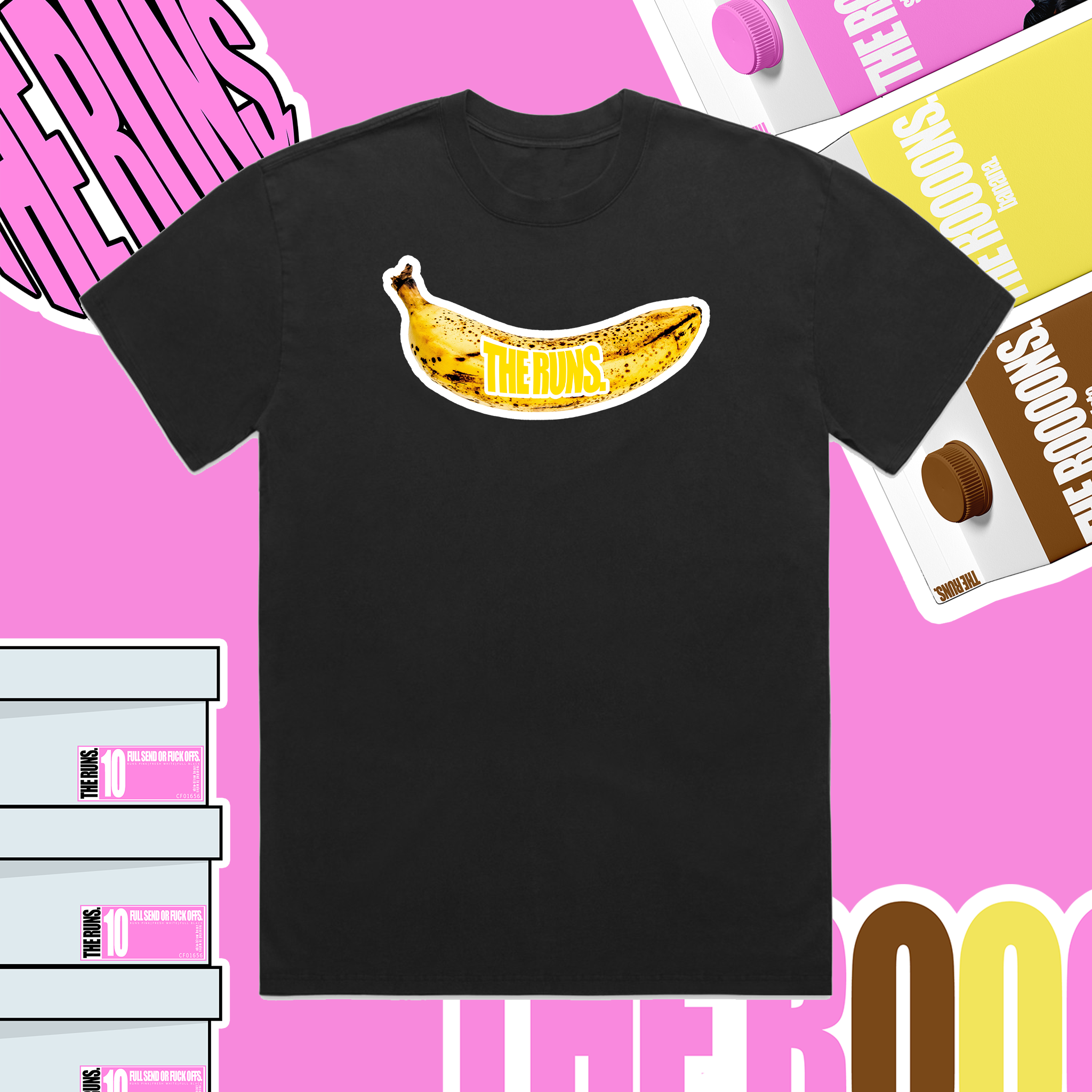 The Runs Banana Tee