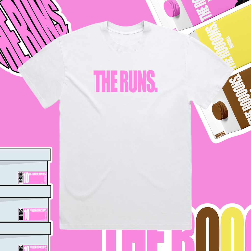 The Runs Chip Time Tee