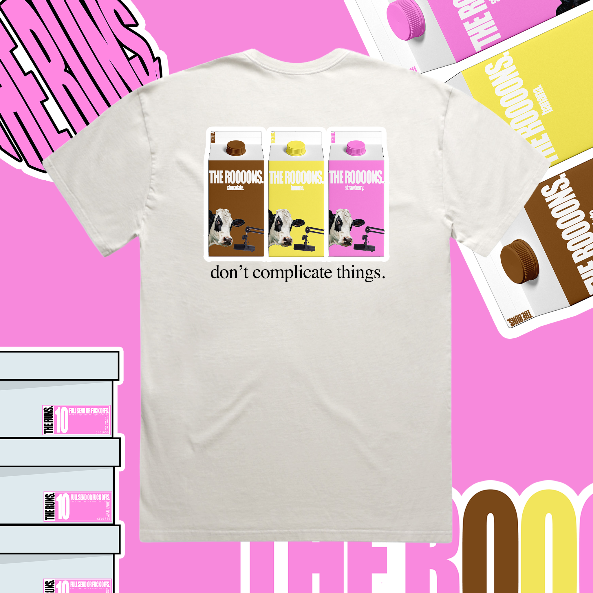 The Runs Milkshake Tee