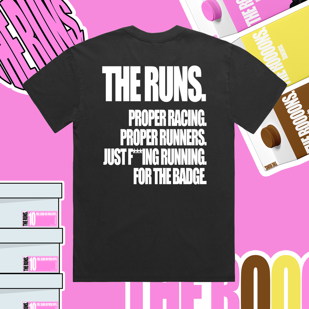 The Runs For The Badge Tee
