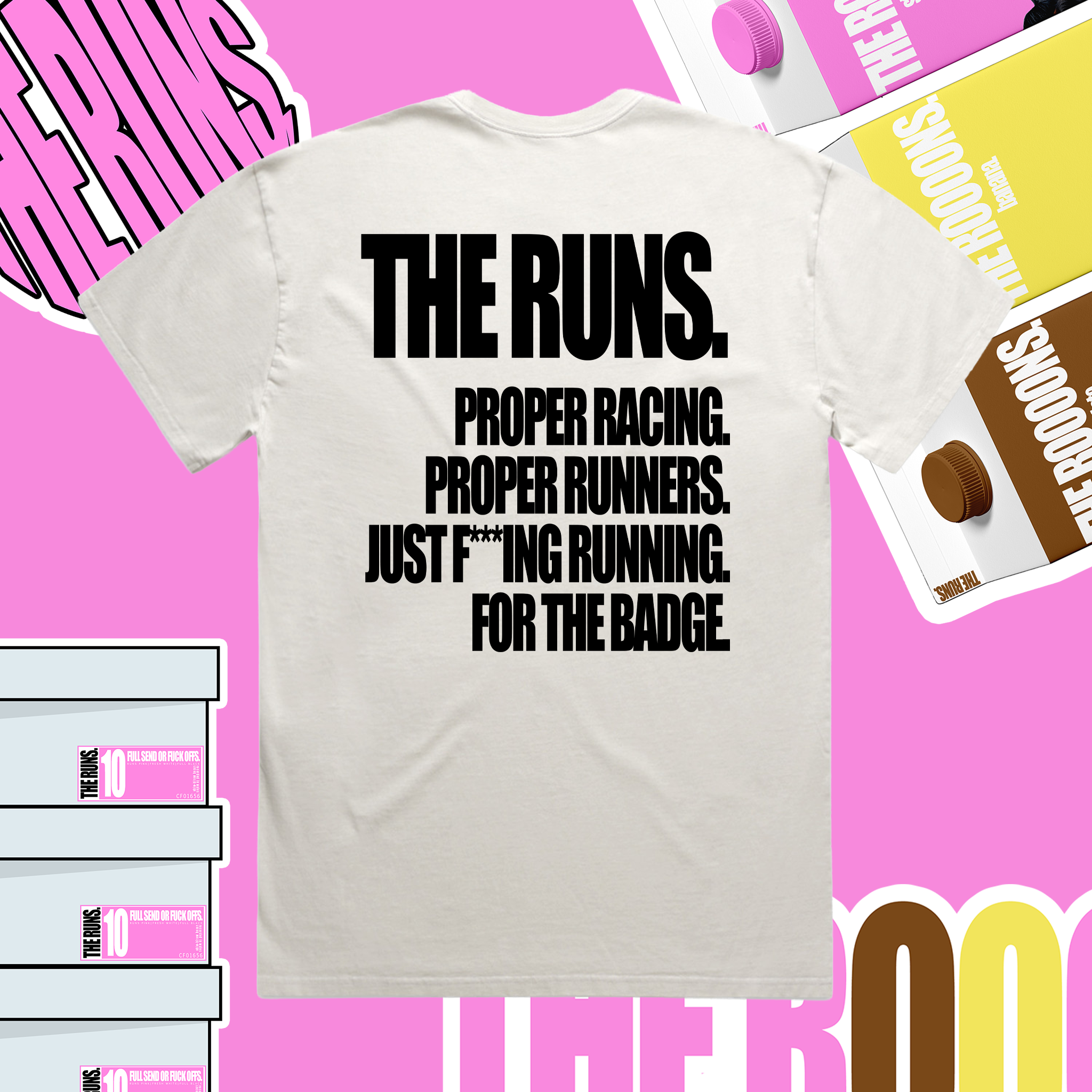 The Runs For The Badge Tee